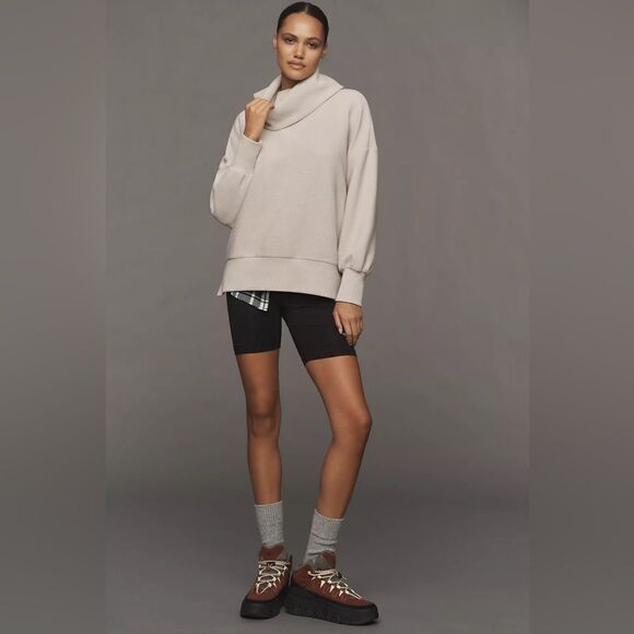 Varley Milton Turtleneck Sweatshirt size Medium - Picture 4 of 5